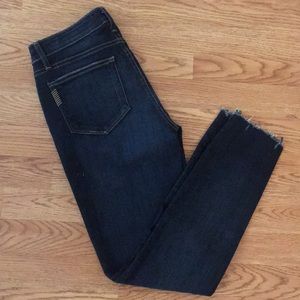 Paige Verdugo ankle jeans with chewed hem
